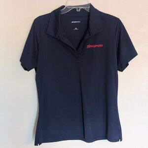 Snap-on Women's Sport-Tek LST650 Moisture Wicking Navy Blue Polo | Size Large
